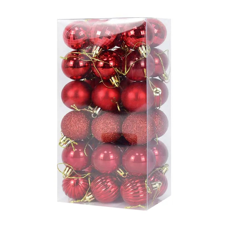 Kerstballen set decoratie