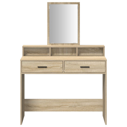 Kaptafel Met Laden Sonoma Eik 100 x 41 x 140 cm Sonoma eiken