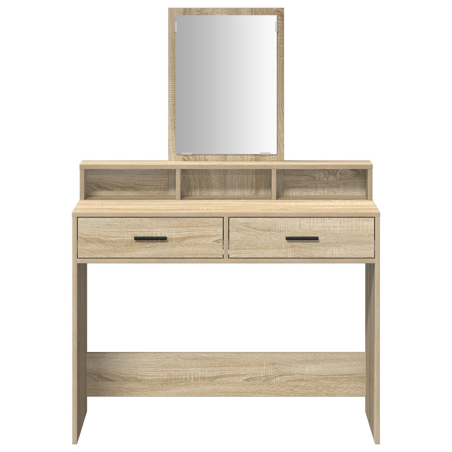 Kaptafel Met Laden Sonoma Eik 100 x 41 x 140 cm Sonoma eiken