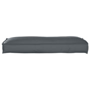 Kussen 120x40x12 cm antraciet oxford stof
