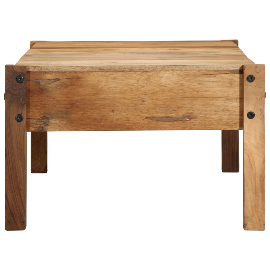 Salontafel 110X55X35 Cm Massief Hout
