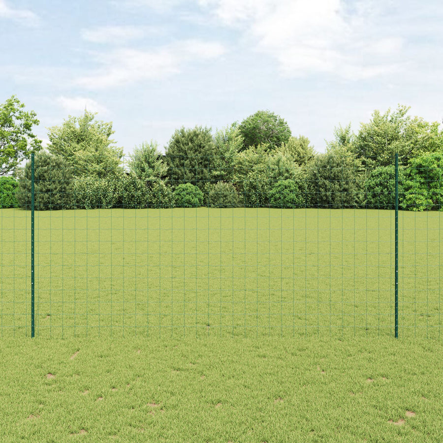 Euro Tuinhek Set Set Van 2 Groen Staal 10 X 1.6 M Robuust