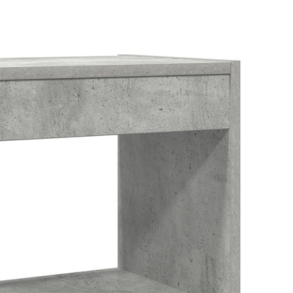 Boekenplank Grijs Bewerkt Hout 100 X 30 X 198 Cm Boekenplank