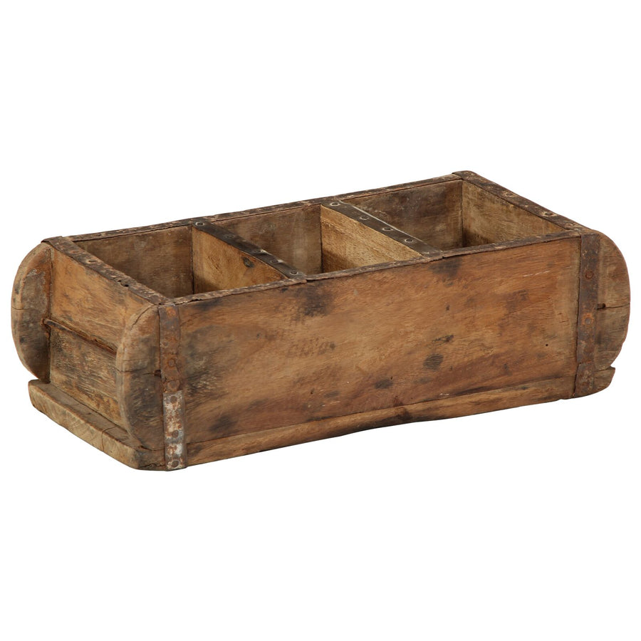 Dienbladen 4 Stuks Gemaakt Van Gerecycled Hout 30 x 14 x 9 cm