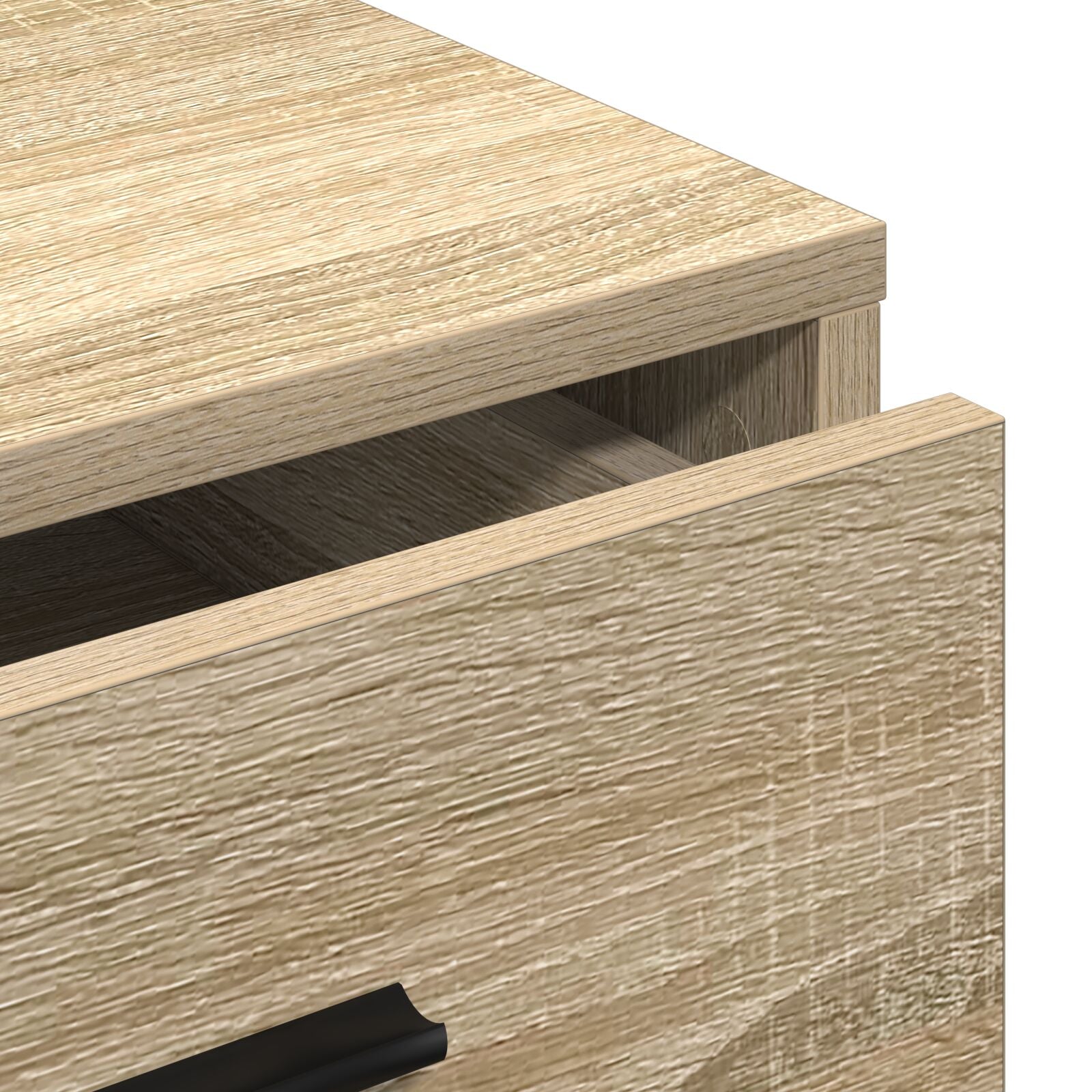 Sideboard 40X41X75 Cm Bewerkt Hout Sonoma eiken