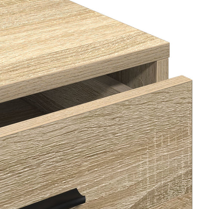 Sideboard 40X41X75 Cm Bewerkt Hout Sonoma eiken