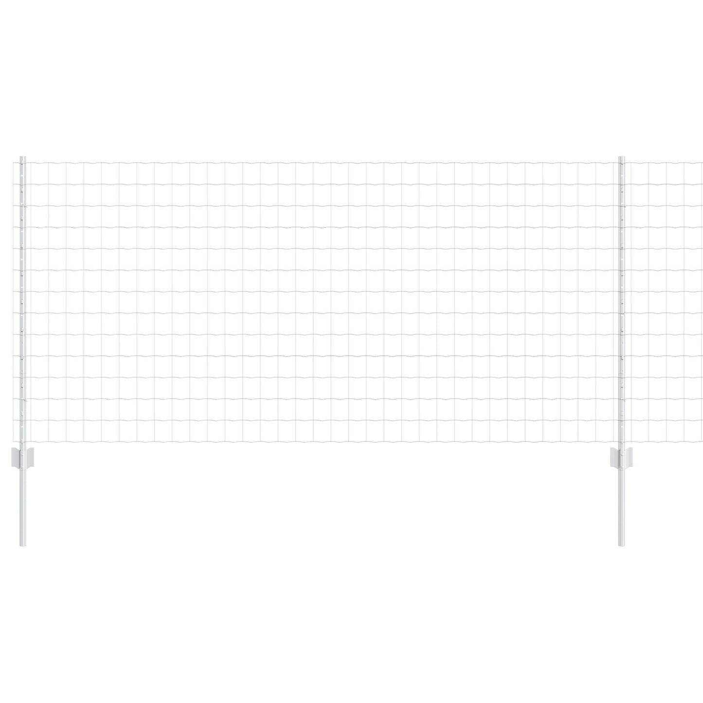 Omheiningsset Set Van 2 Gegalvaniseerd Staal 25 X 1 M Stevig