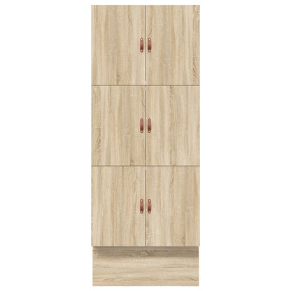 Opbergbedframe Sonoma Eiken Massief Hout, Engineered Hout Artisanaal Eiken