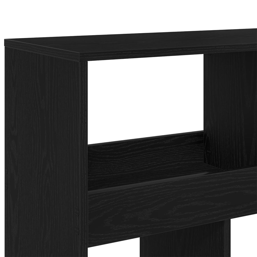 Plantenstandaard Engineered Hout 100 x 33 x 187,5 cm Zwart eiken