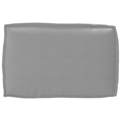 Palletkussen Voor Rugsteun 60X40X12 Cm Oxford Stof Grijs
