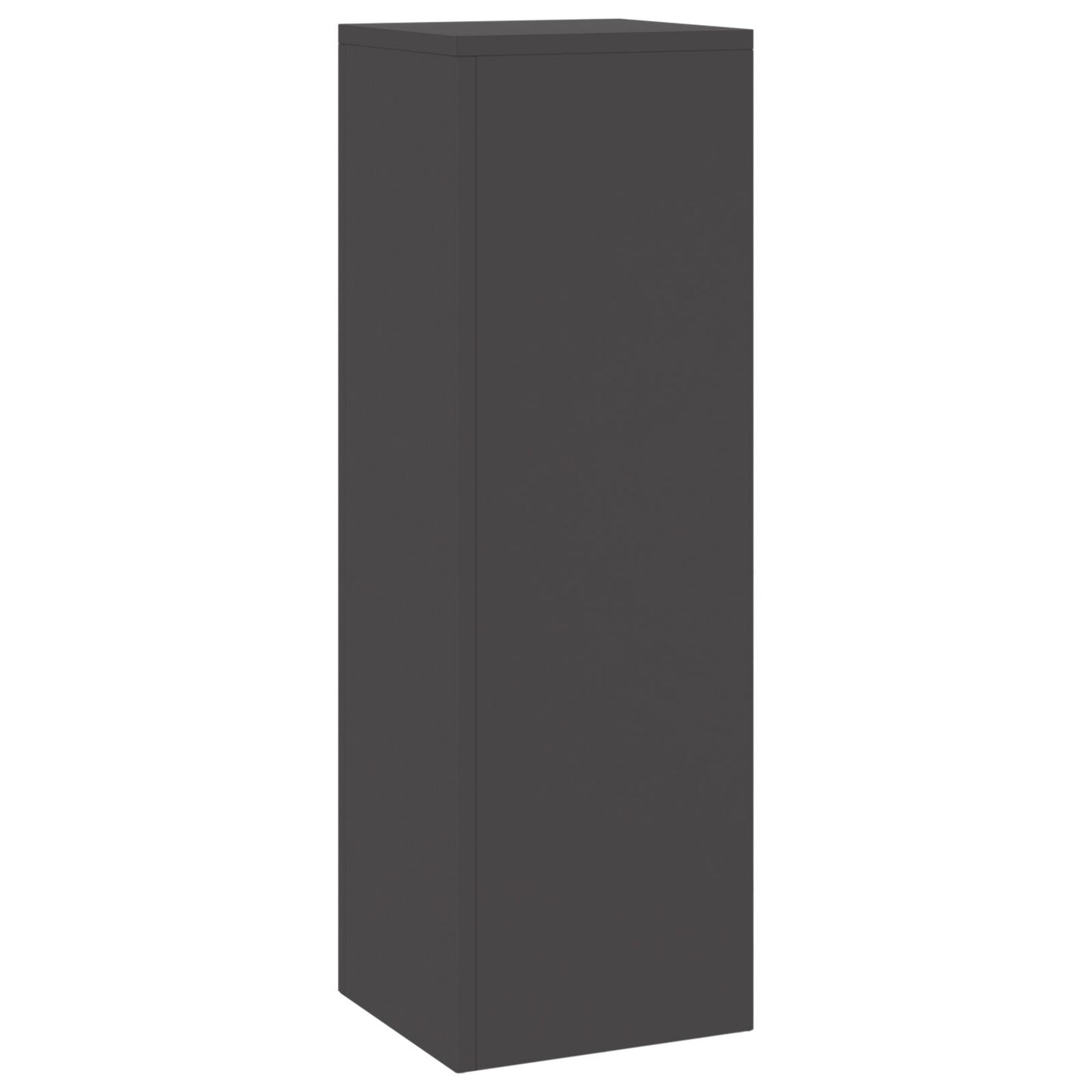 Buiten Plantstands Pilaar 2 Stuks 24X24X75 Cm Staal Zwart 2x (75 cm)