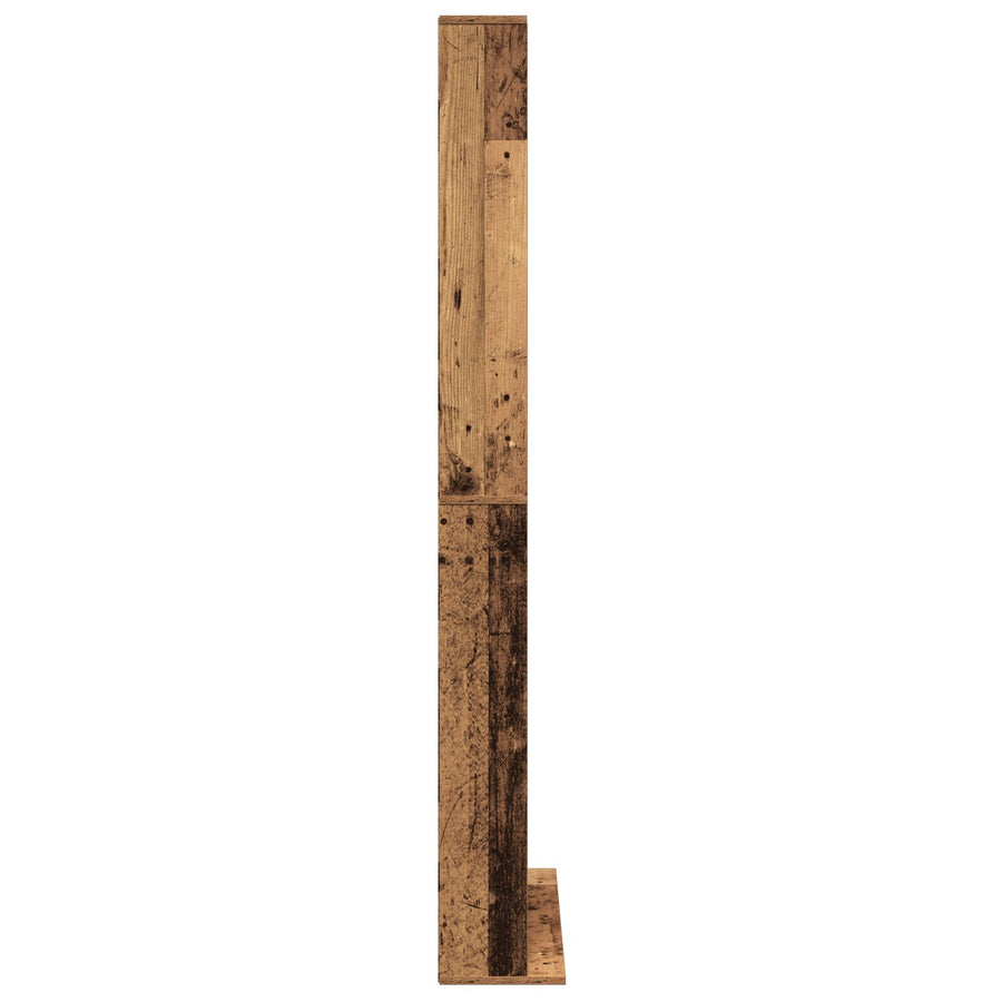 Cd Kast - Oud Hout - 101X23X177,5 Cm - Engineered Hout