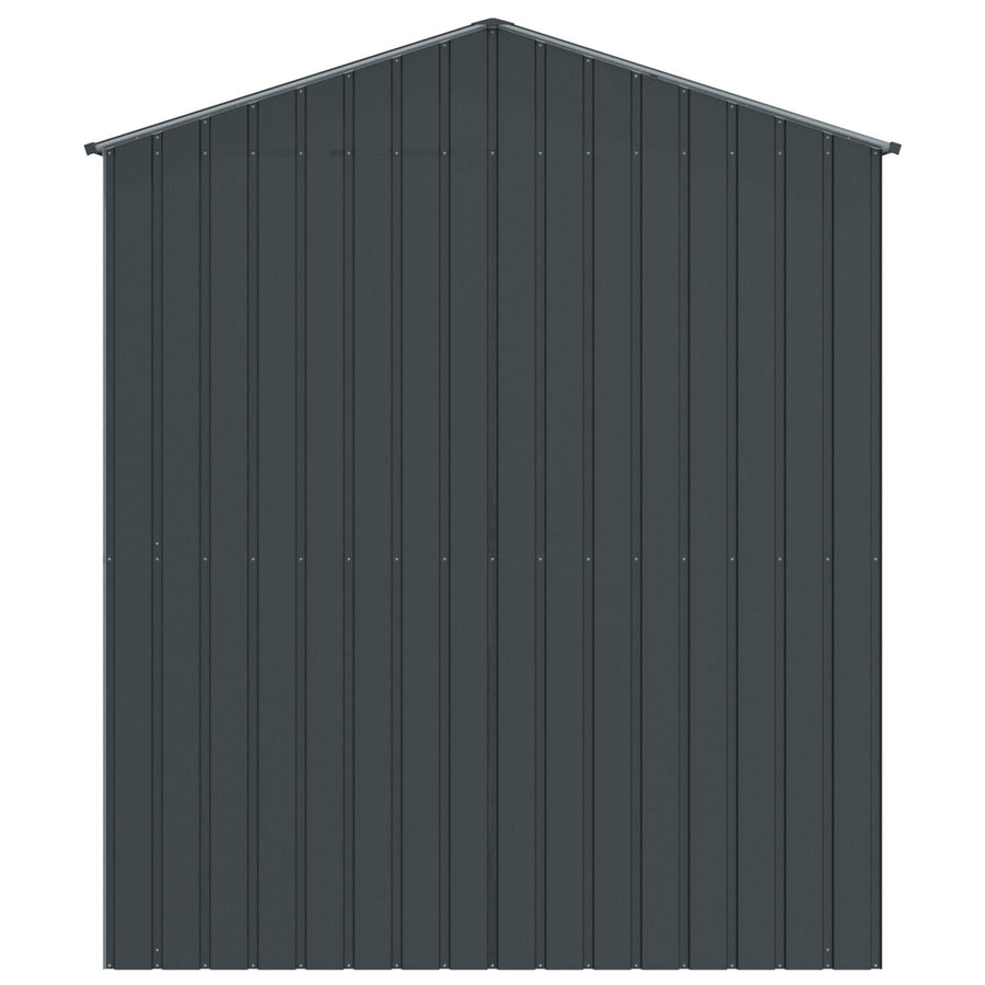 Vogelvolière Met Uitbreiding Antraciet Staal 210 x 817 x 247 cm