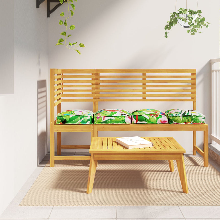 Pallet Kussens Voor Stoel 4 Stuks 40X40X8 Cm Oxford Stof Tropische jungle