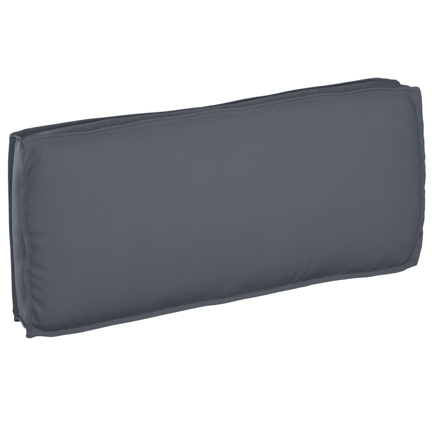 Buiten Kussen Polyester 120 X 12 X 50 Cm Duurzaam Anthraciet