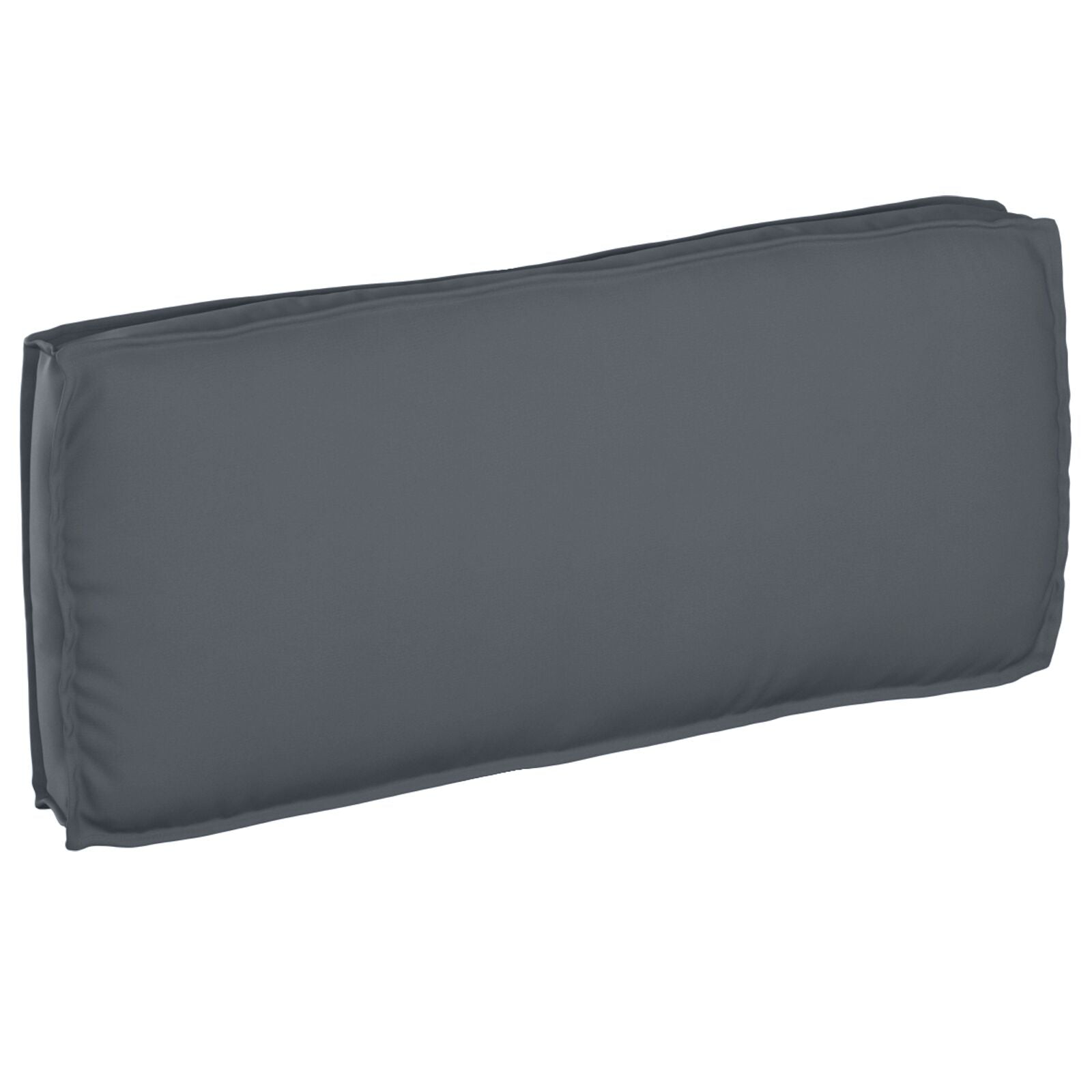 Buiten Kussen Polyester 120 X 12 X 50 Cm Duurzaam Anthraciet