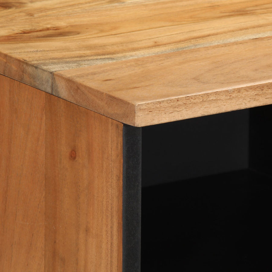 Tv-Meubel 100X33,5X46 Cm Massief acaciahout