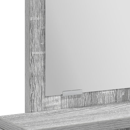 Kaptafel Met Lades - Grijs Sonoma 50 x 41 x 140 cm Grijze sonoma