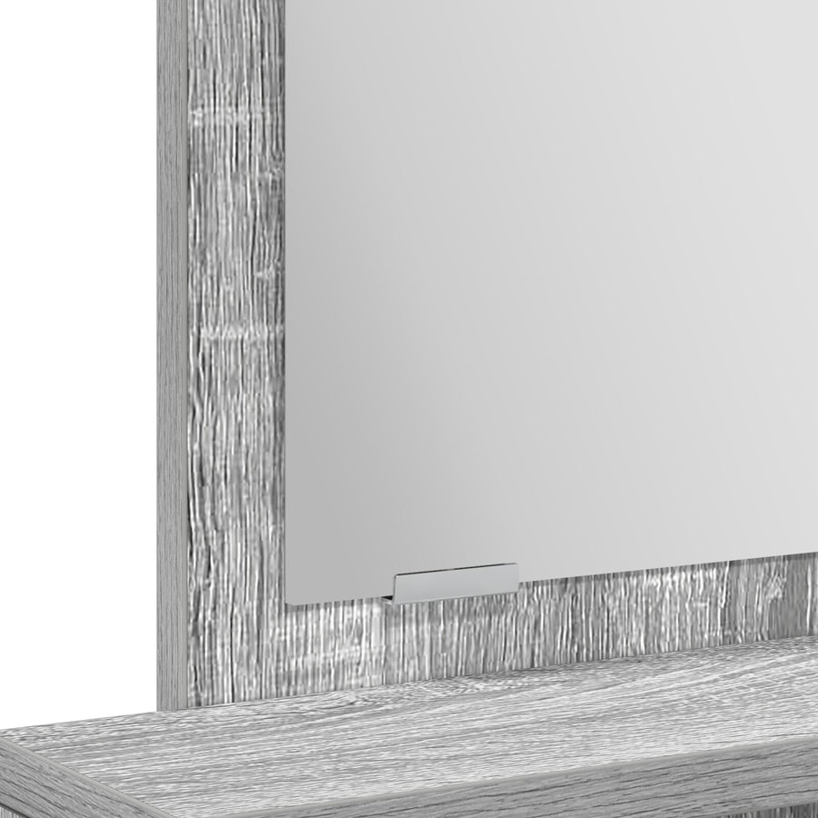 Kaptafel Met Lades - Grijs Sonoma 50 x 41 x 140 cm Grijze sonoma