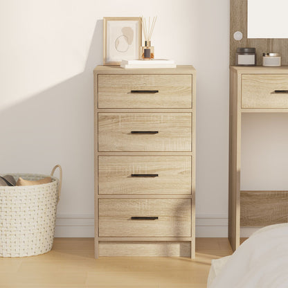 Sideboard 40X41X75 Cm Bewerkt Hout Sonoma eiken