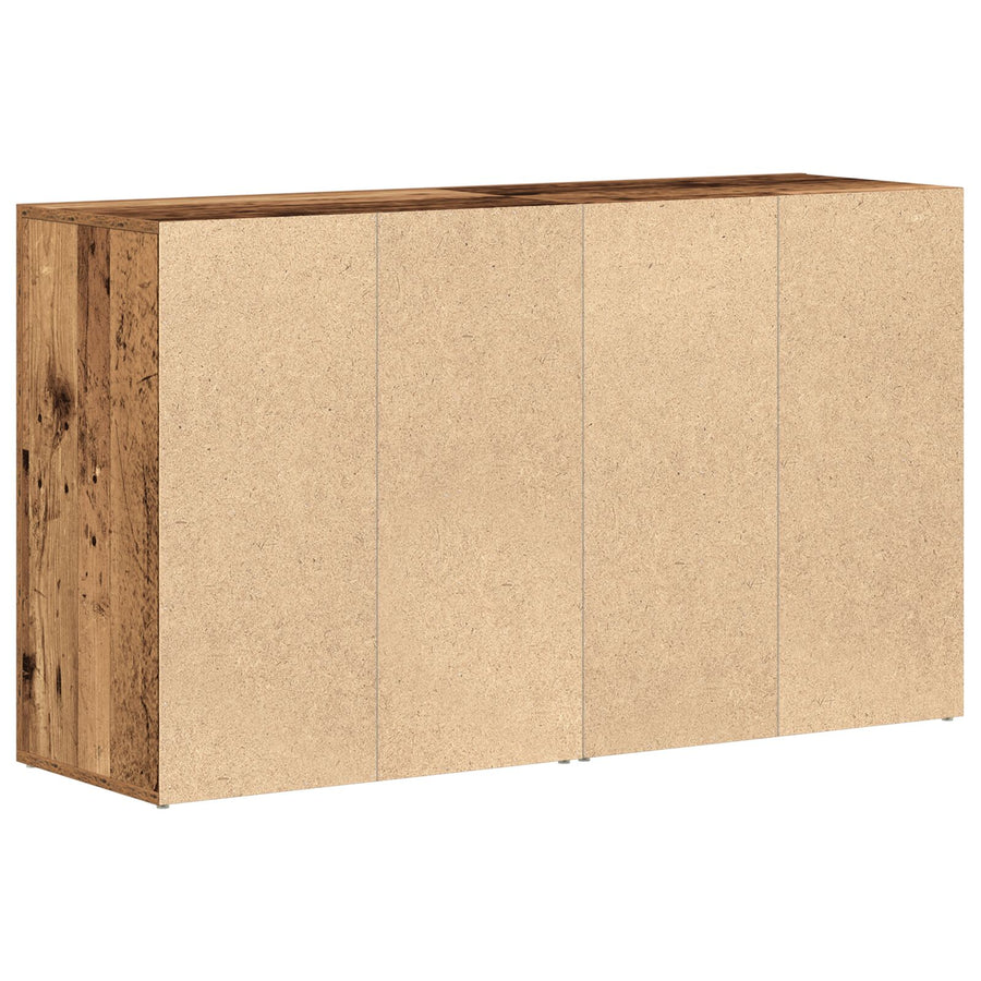 Dressoir Oud Hout Massief Gerecycled Hout 120 X 36 X 69 Cm