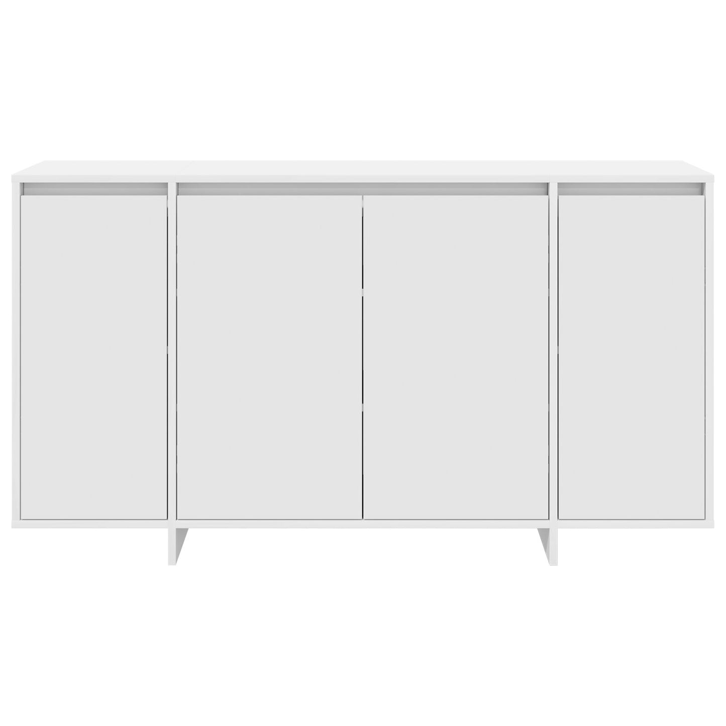 Witte Dressoir Wit Hout 135 X 41 X 75 Cm Witte Dressoir