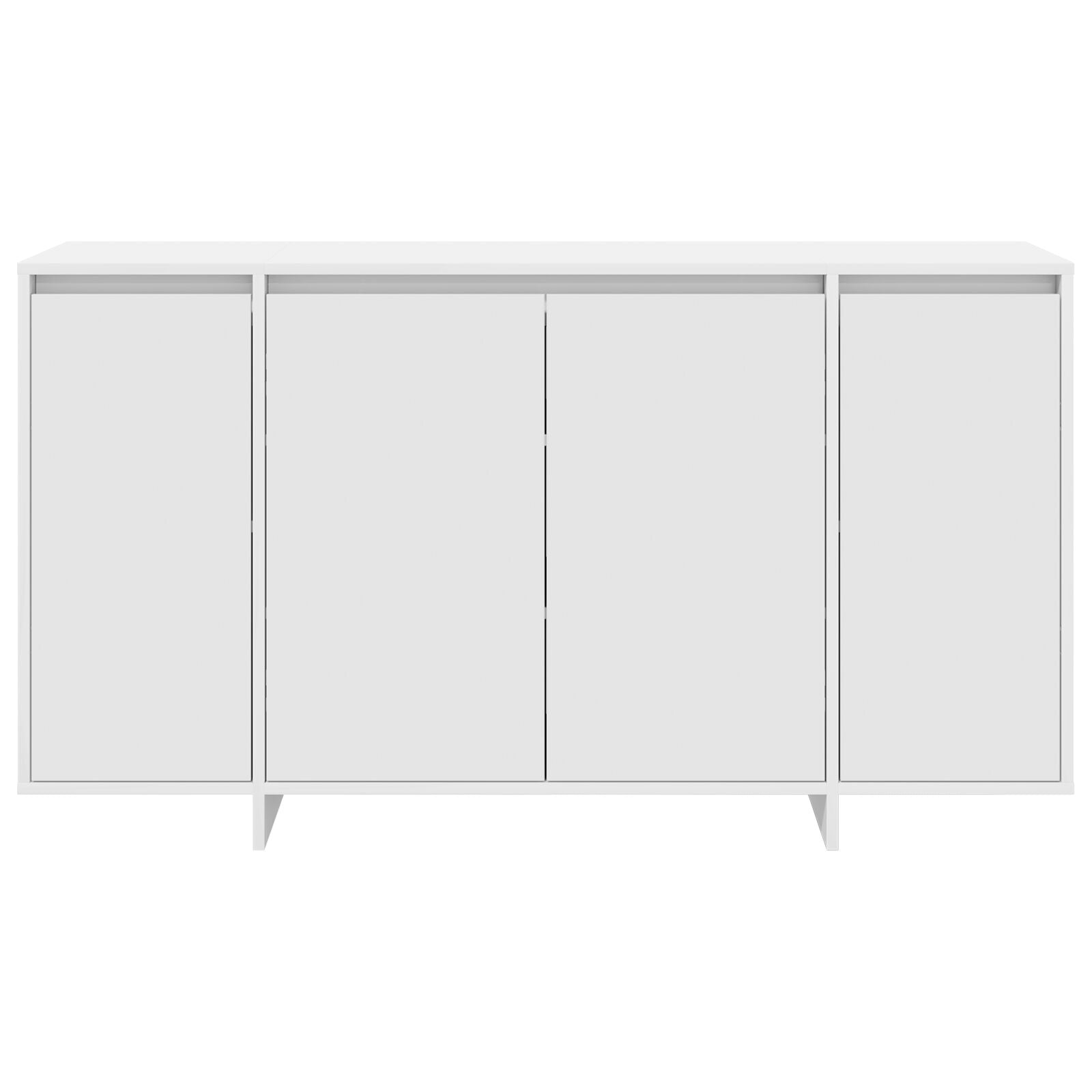 Witte Dressoir Wit Hout 135 X 41 X 75 Cm Witte Dressoir
