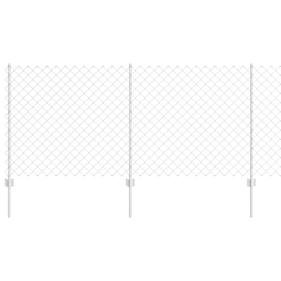 Kettinglinkhek Met 20 U Posts Zilver 1X10 M Staal