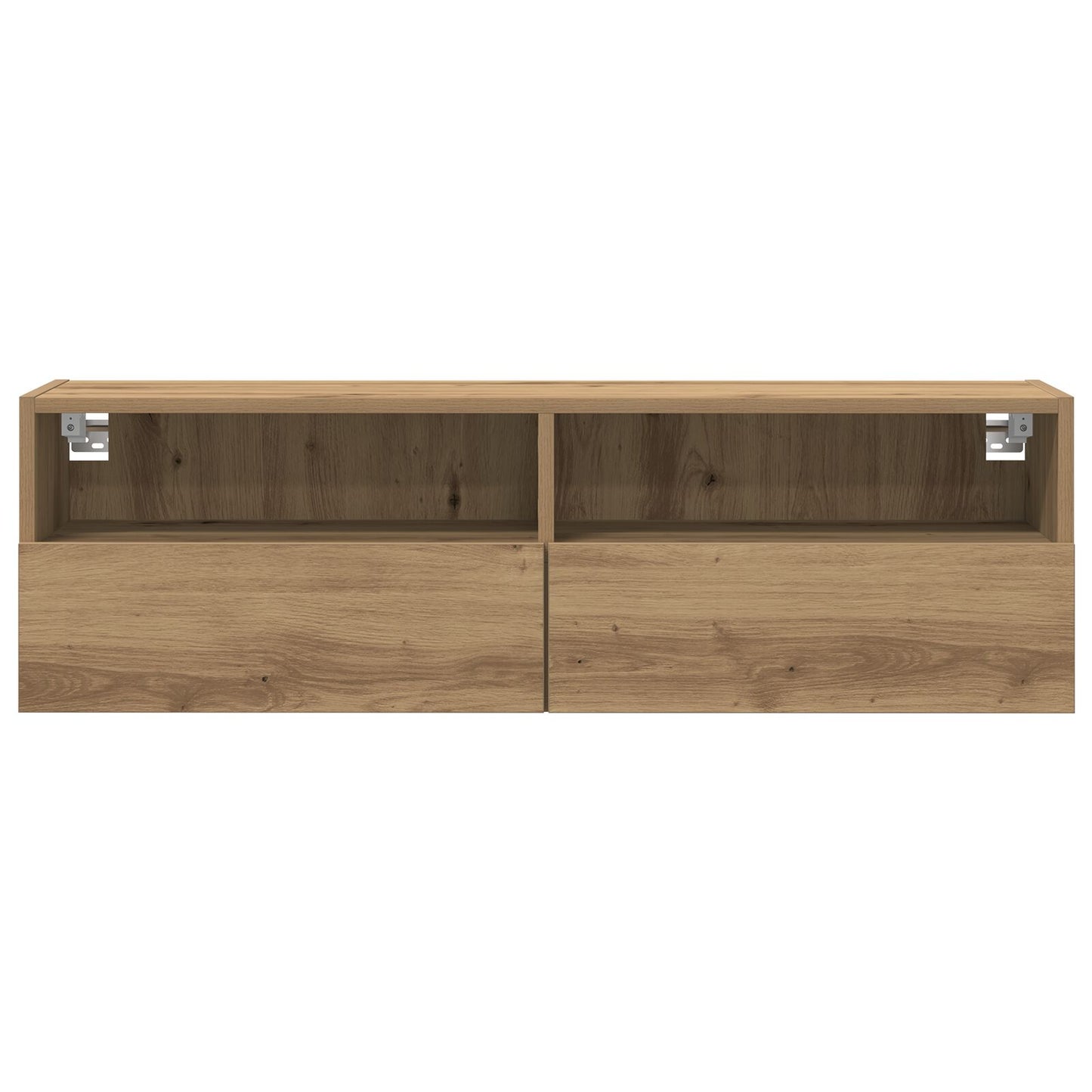 Tv Wandkast Bewerkt Hout 1 Artisan eiken