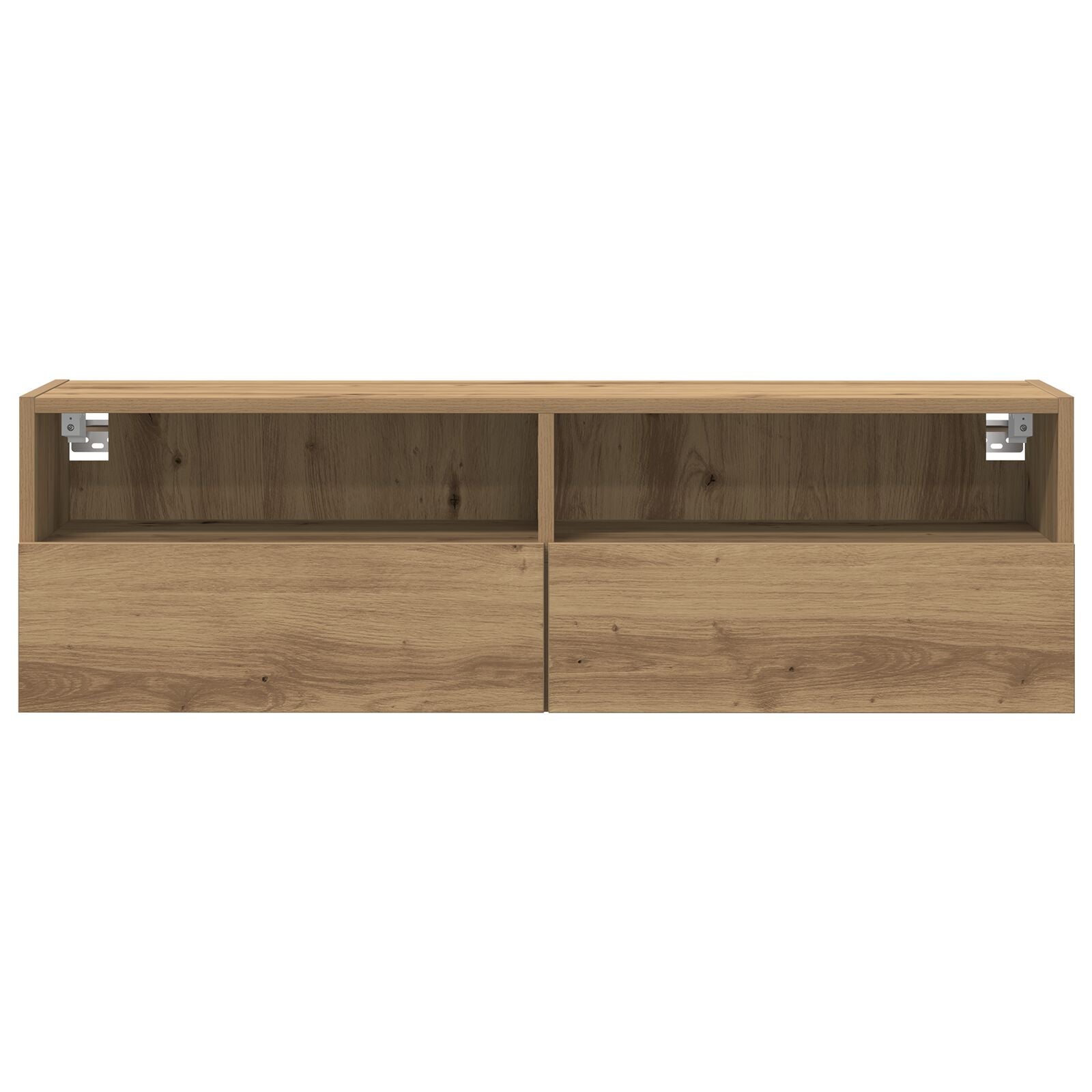 Tv Wandkast Bewerkt Hout 1 Artisan eiken