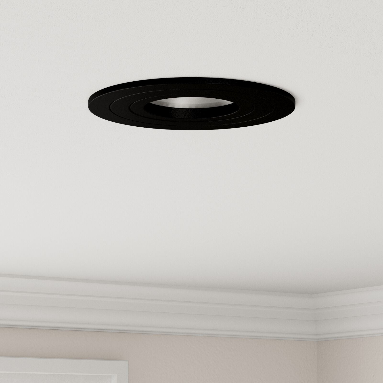 Ingebouwde Spotlights 24 Stuks Rond Gu10 Zwart Ø91 Mm