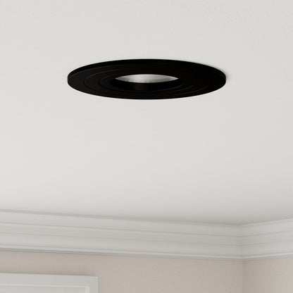 Ingebouwde Spotlights 24 Stuks Rond Gu10 Zwart Ø91 Mm