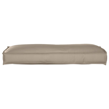 Pallet Kussen Voor Rugleuning 120X40X12 Cm Oxford Stof Taupe
