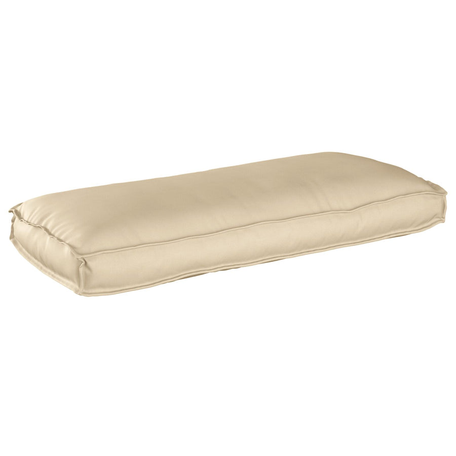 Outdoor Kussen Polyester 50 X 120 X 12 Cm Afneembare Hoezen Beige