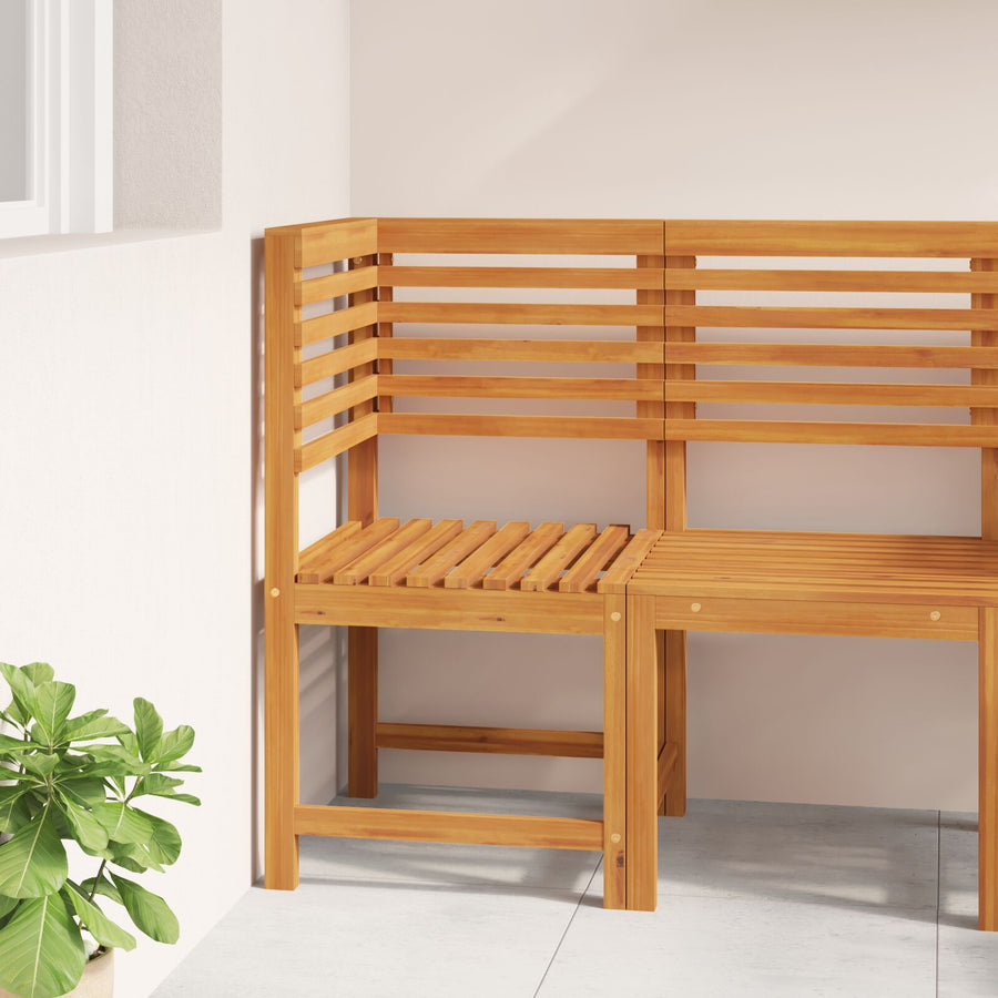 Tuinstoel Hoek Solid Hout Acacia zonder kussen Hoekbank