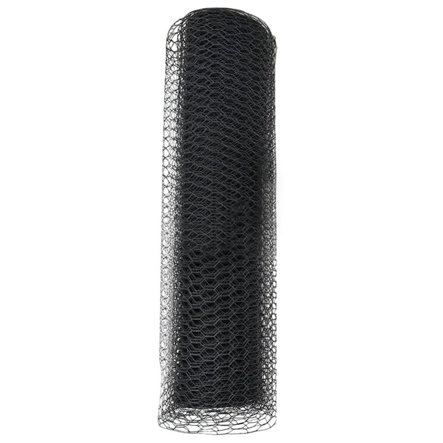 Hexagon Fence 0.6X50 M Staal Grijs 50 x 0.6 m 25 mm