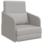 Slaapbank 60 cm grijs stof