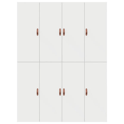 Opbergbedframe Wit 140 x 190 cm