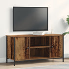 Tv-kast 100x40x50 cm oud hout