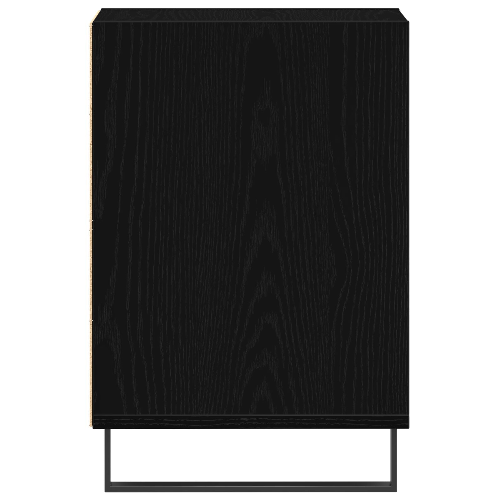 Tv-Kast 100X35X55 Cm Engineered Wood Zwart eiken