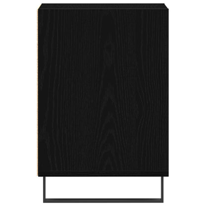 Tv-Kast 100X35X55 Cm Engineered Wood Zwart eiken
