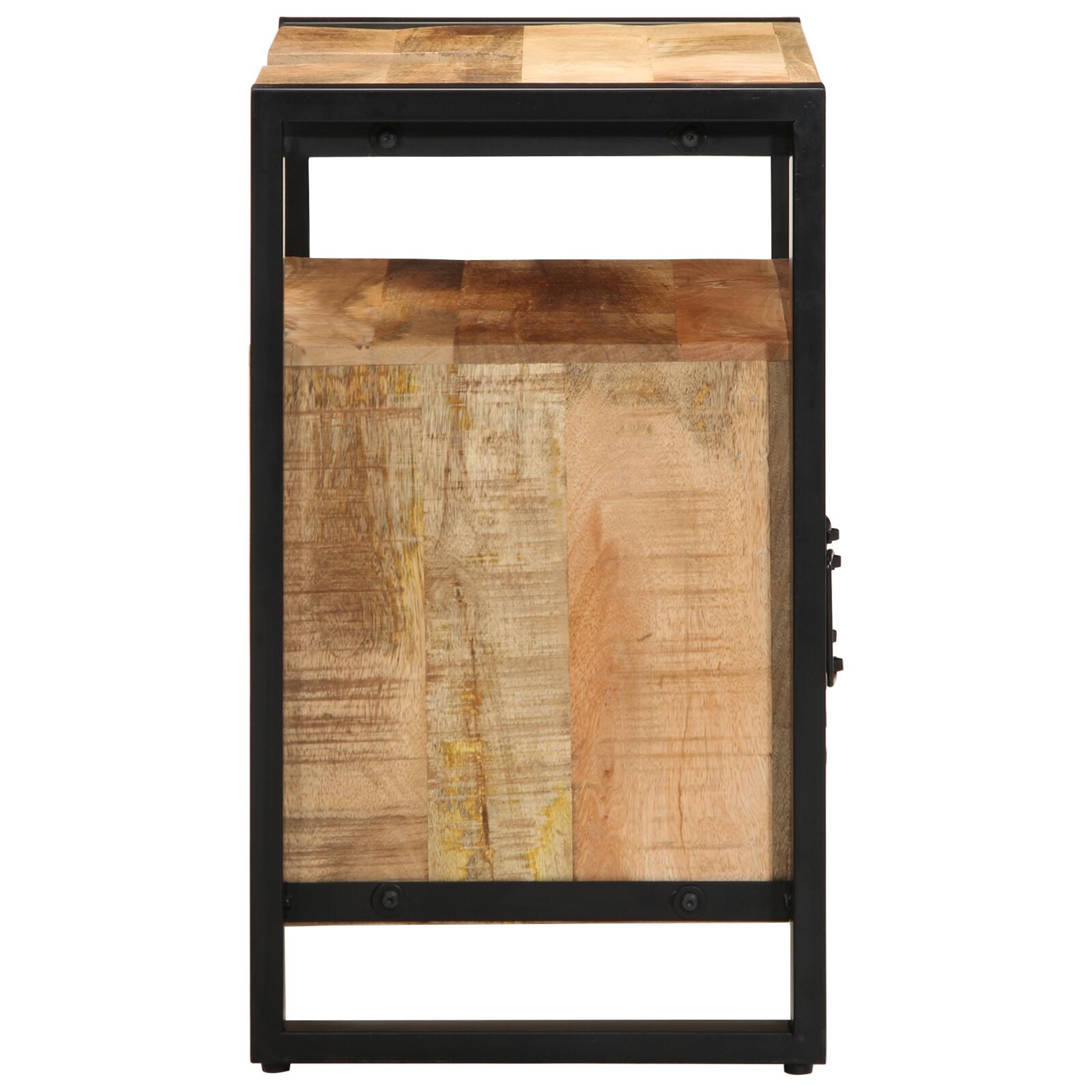 Badkast 55X35X60 Cm Massief Ruw Hout Massief ruw mangohout