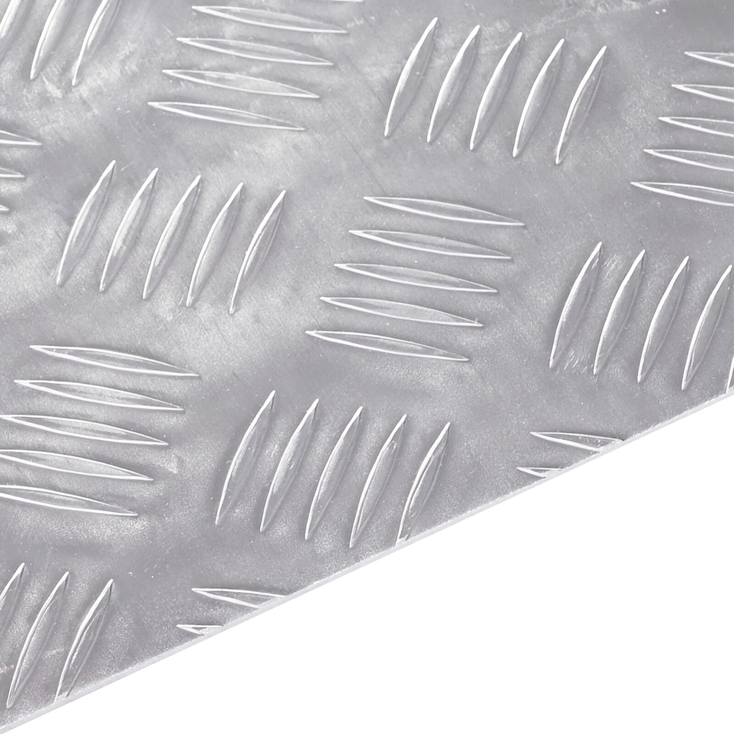 Aluminium Antislip Platen 4 Stuks 90X40 Cm 90 x 40 x 0.2 cm Rechthoekig