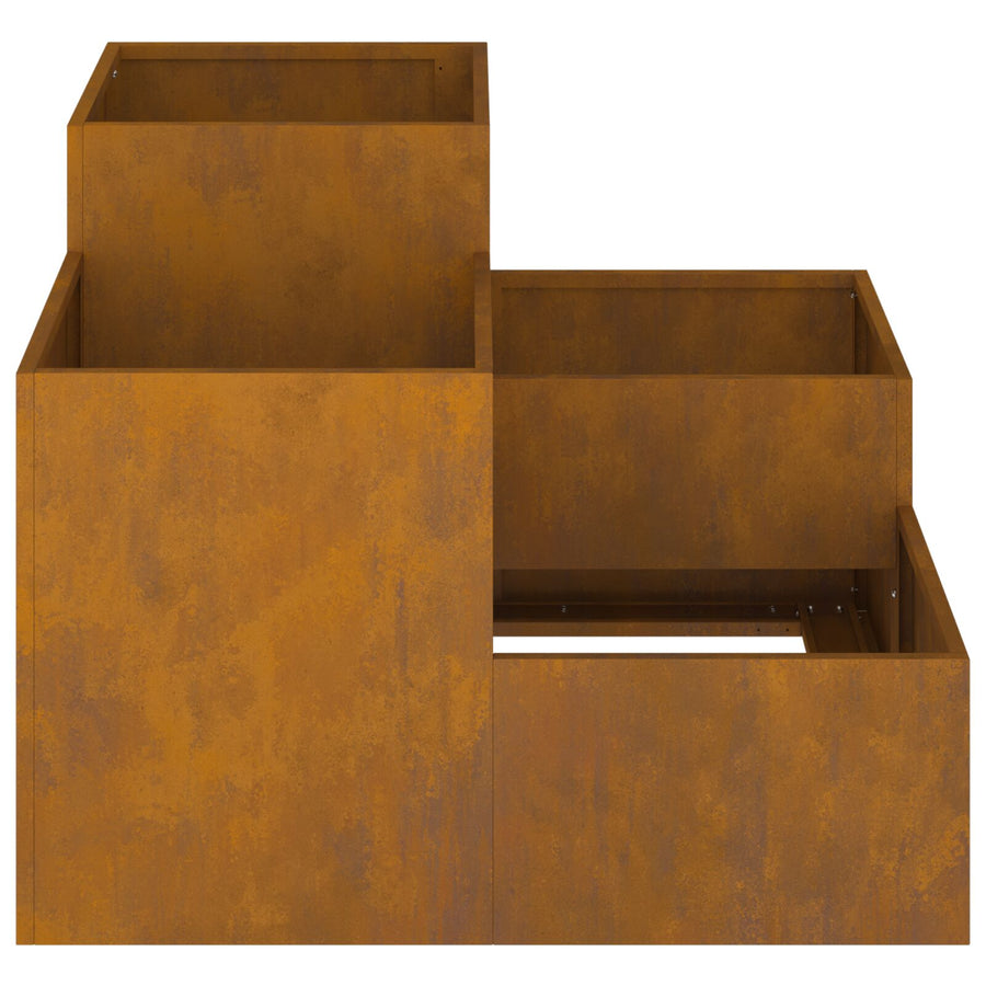 Tuinplanter Weerbestendig Staal Roestvrij staal 80 x 80 x 60 cm