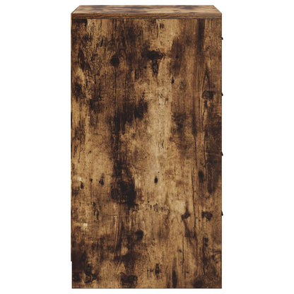 Dressoir 40X41X75 Cm Geengineerd Hout Gerookt eiken