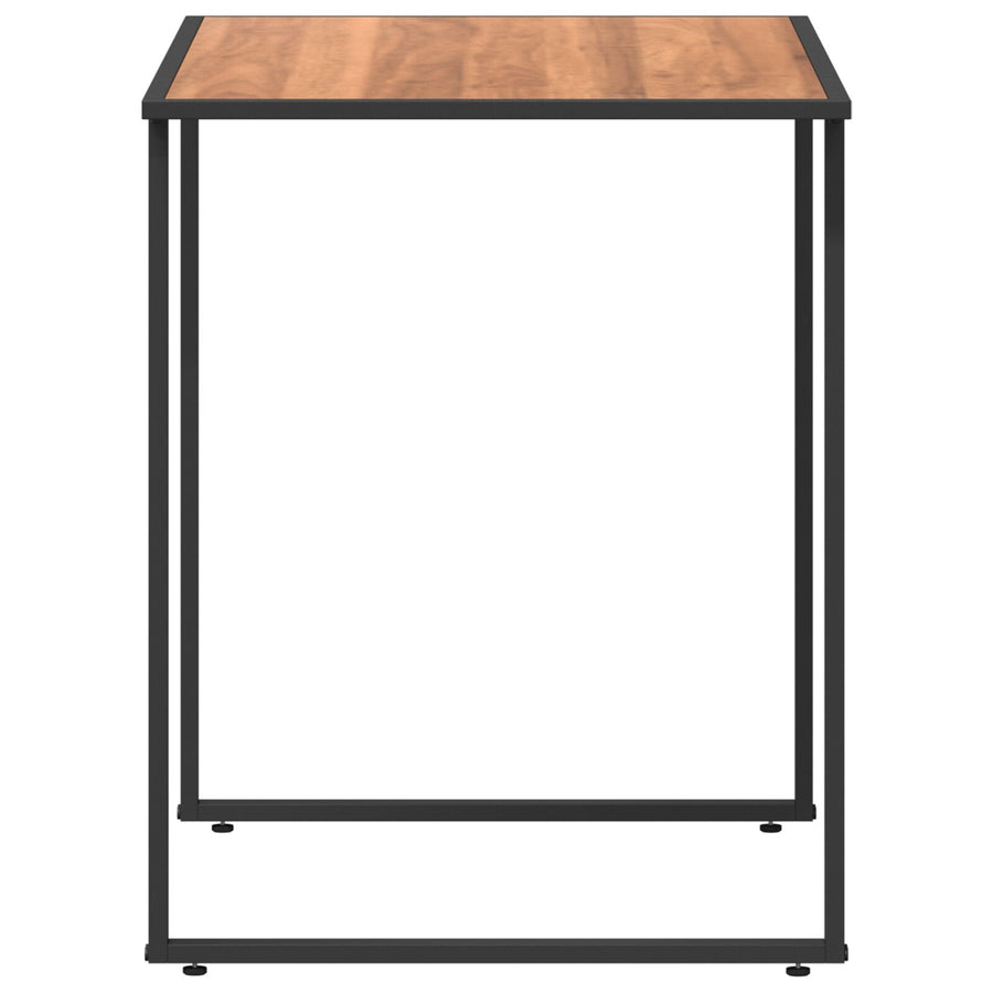 Tuin Tafel 100X55X70 Cm Dpc En Staal Bruin