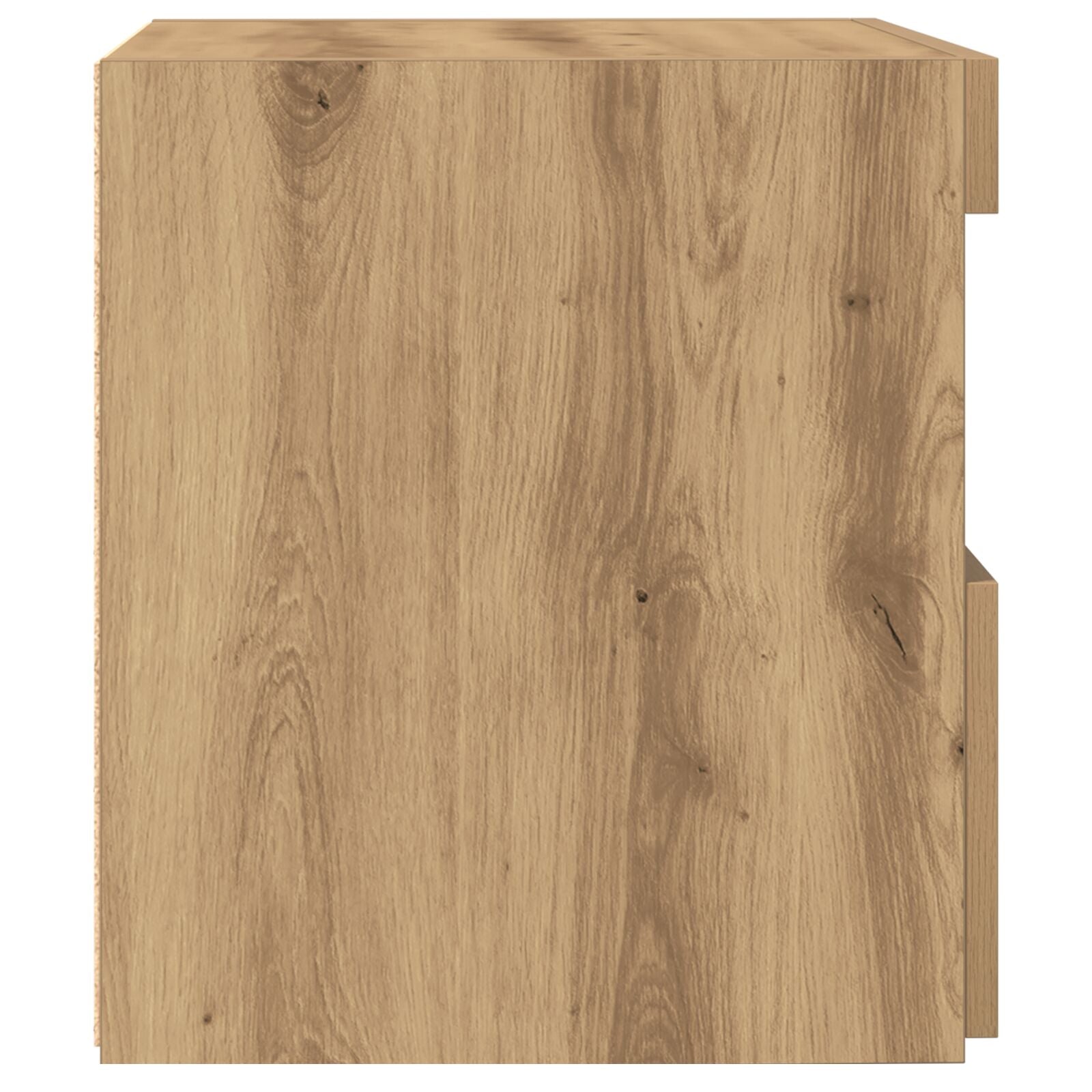 Nachttafels Met Led-Verlichting 2 Stuks Artisan Eiken 50X40X45 Cm