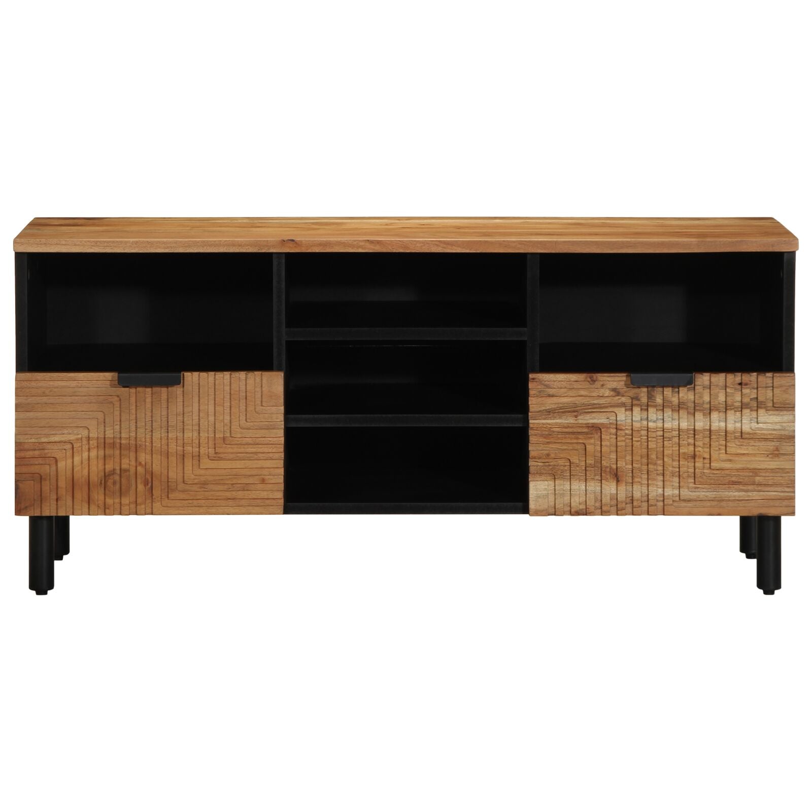 Tv-Meubel 100X33,5X46 Cm Massief acaciahout