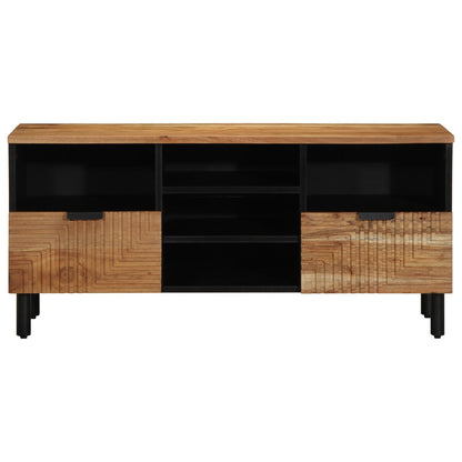 Tv-Meubel 100X33,5X46 Cm Massief acaciahout