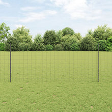 Tuinhek Set Set Van 2 Grijs Gepoedercoat Staal 10 X 1 M